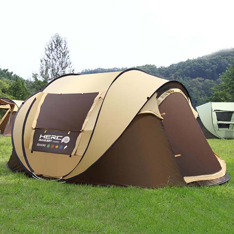 3-4 Person Windproof Pop Up Tent
