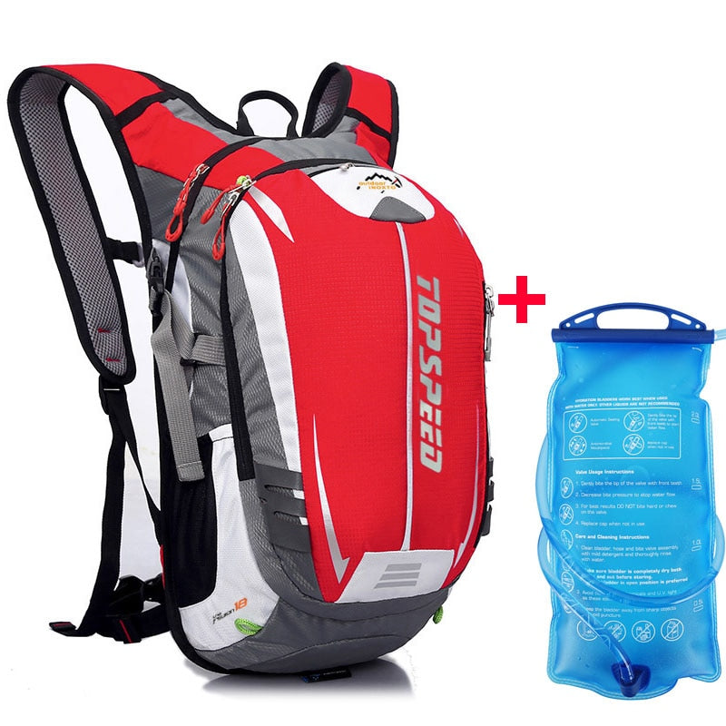 Hydration Backpack with Water Bags- Multiple Colors